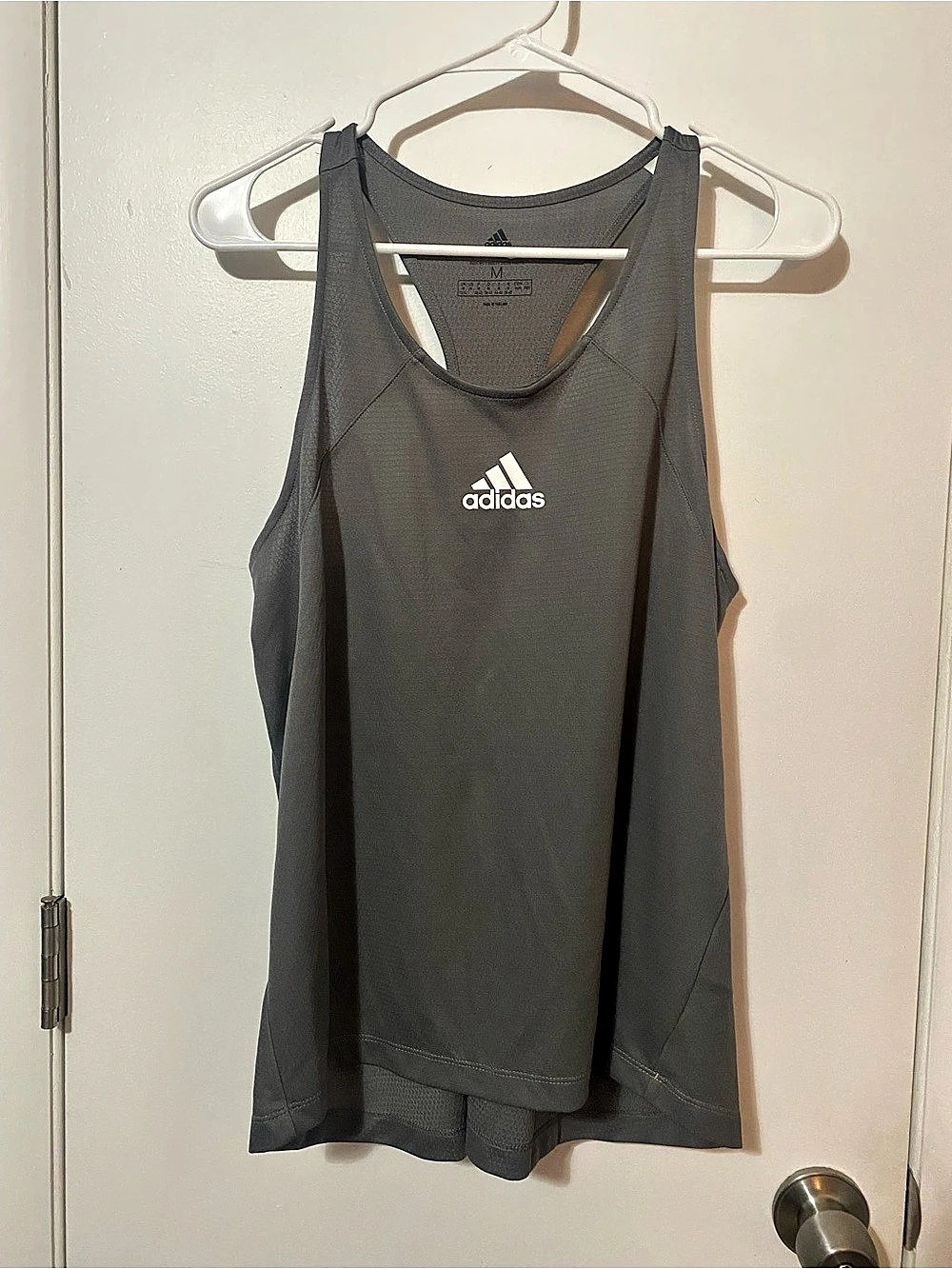 Adidas Women's Athletic Gray Tank Top Medium